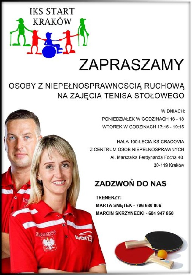 Trening dla osób z niepełnosprawnością ruchową Kraków